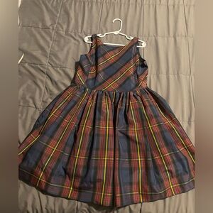 Lauren Ralph Lauren dress size 8 blue red